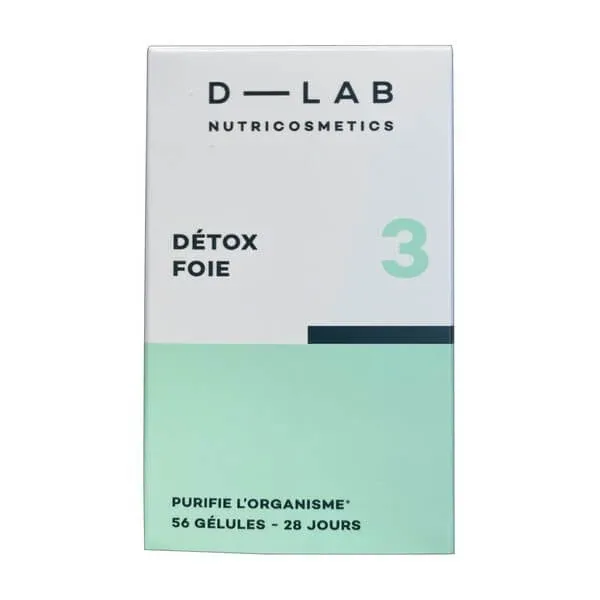 D-LAB Nutricosmetics Detox Foie, capsule, 56 buc. — preț și oferte