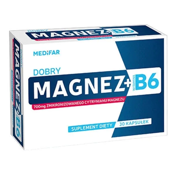 Medifar Magneziu B6, capsule, 30 buc. — preț și oferte