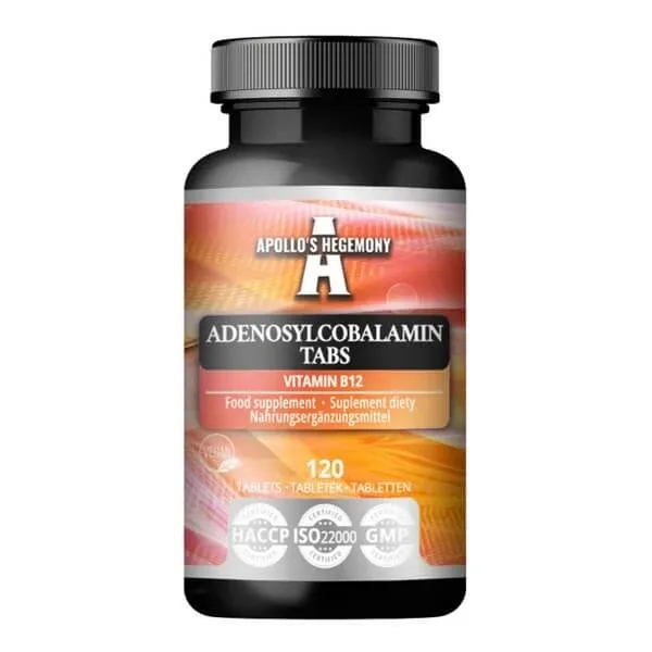 Apollo's Hegemony Adenosilcobalamină (vitamina B12), comprimate, 120 buc. — preț și oferte