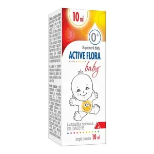 Active Flora Baby+, picături, 10 ml