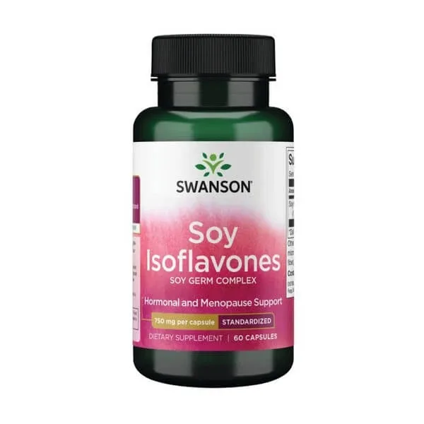 Swanson Izoflavone de soia, capsule, 60 buc. — preț și oferte