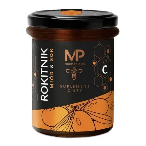 Miody Polskie Miód &amp; Suc Rokitnik, lichid, 250 g