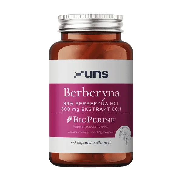 Uns Berberine + Bioperine, capsule, 60 buc. — preț și oferte