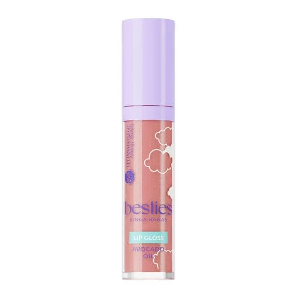 Bell Hypoallergenic x Besties Lip Gloss, luciu de buze hipoalergenic, 02 Pinky Promise, 4.3 g — preț și oferte
