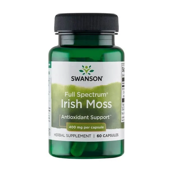 Swanson Full Spectrum Irish Moss, capsule, 60 buc. — preț și oferte