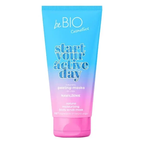 BeBio Start Your Active Day, exfoliant corporal-mască de hidratare, 200 ml — preț și oferte