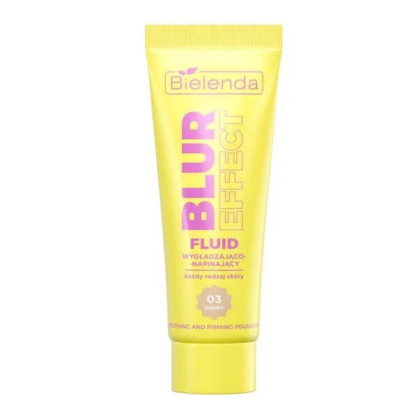 Bielenda Blur Effect, fluid de netezire și întărire, 03 Sunny, 30 ml — preț și oferte