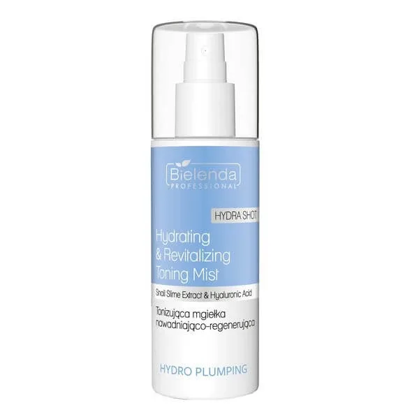 Bielenda Hydro Plumping, brumă tonică, hidratantă și regenerantă, 150 ml — preț și oferte