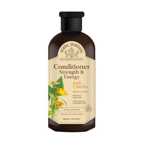 Herbal Traditions, balsam de păr cu 7 ierburi, 500 ml — preț și oferte