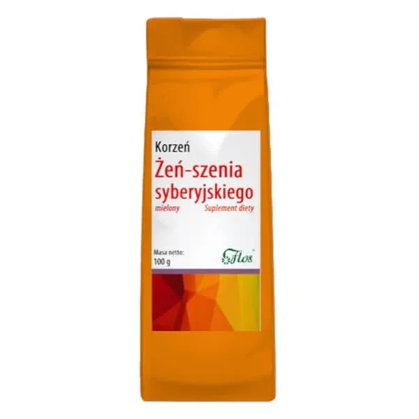 Flos Rădăcină de ginseng siberian, ierburi pentru preparare, 100 g — preț și oferte