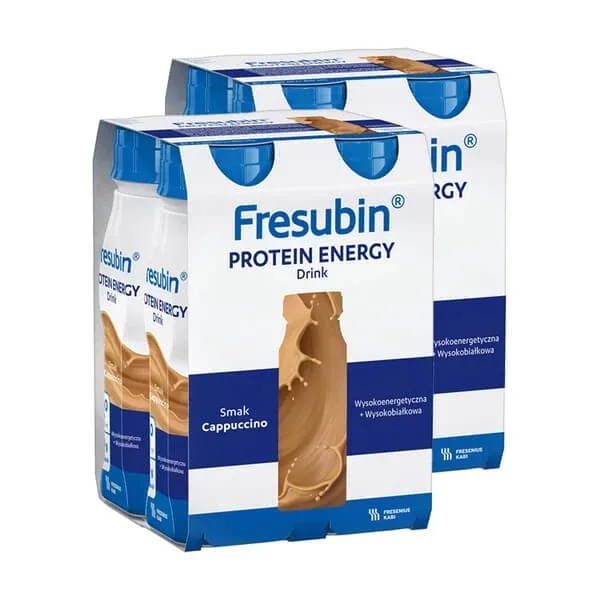 Fresubin Protein Energy Drink, lichid cu aromă de cappuccino, 8 x 200 ml — preț și oferte
