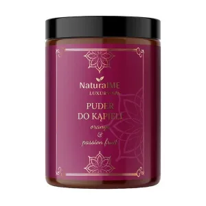 NaturalME Luxury SPA, pudră de baie, portocale &amp; fructul pasiunii, 260 g