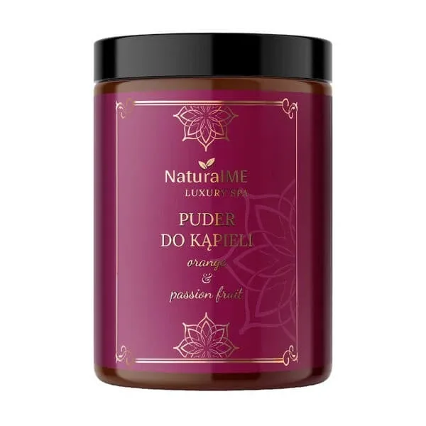 NaturalME Luxury SPA, pudră de baie, portocale &amp; fructul pasiunii, 260 g — preț și oferte