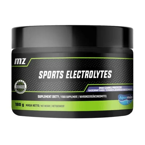 MZ Sports Electrolytes, pulbere, aromă de coacăze, 180 g — preț și oferte