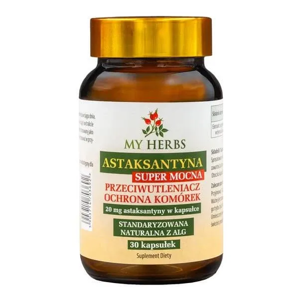 My Herbs Astaxanthin Super Strong, capsule, 30 buc. — preț și oferte