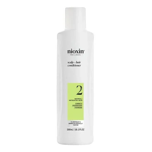 Nioxin System 2 Balsam pentru scalp + păr, balsam pentru întărirea părului natural cu subțiere progresivă, 300 ml — preț și oferte
