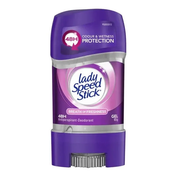 Lady Speed Stick 24/7 Breath of Freshness, gel antiperspirant, 65 g — preț și oferte
