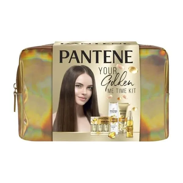 Kit, Pantene, Pro-V Intensive Repair, Șampon, 325 ml + Balsam, 160 ml + Ulei, 100 ml + Ser amforă, 10 x 3 x 15 ml — preț și oferte