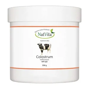 NatVita Colostrum liofilizat 60% IgG, pulbere, 250 g