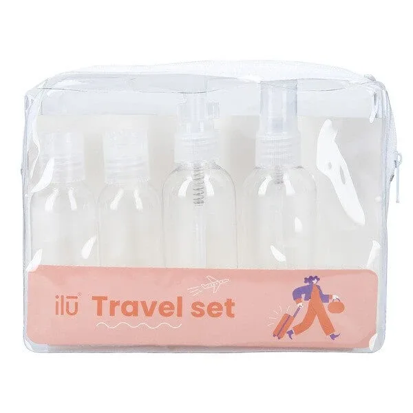 Ilu, set de recipiente pentru cosmetice de călătorie, 5 buc. — preț și oferte