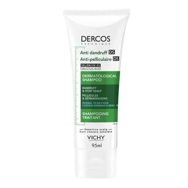 Vichy Dercos DS, șampon anti-mătreață, păr normal și gras, 95 ml — preț și oferte