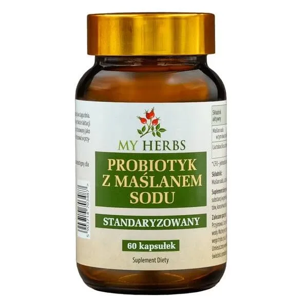 My Herbs Probiotic cu butirat de sodiu, capsule, 60 buc. — preț și oferte