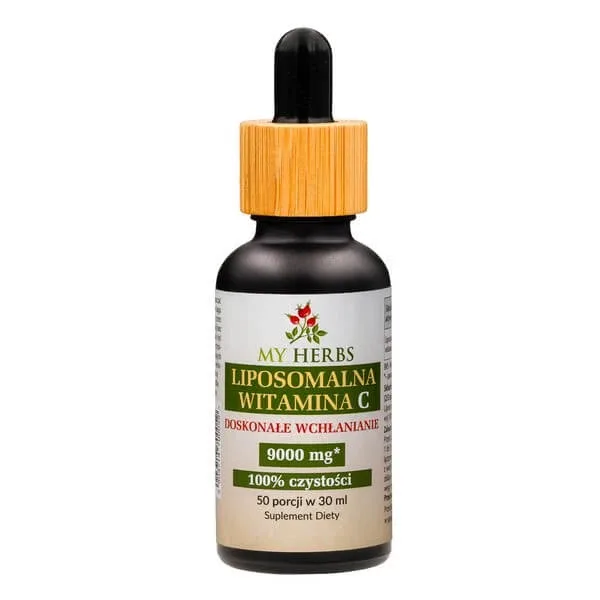 My Herbs Vitamina C lipozomală, lichid, 30 ml — preț și oferte