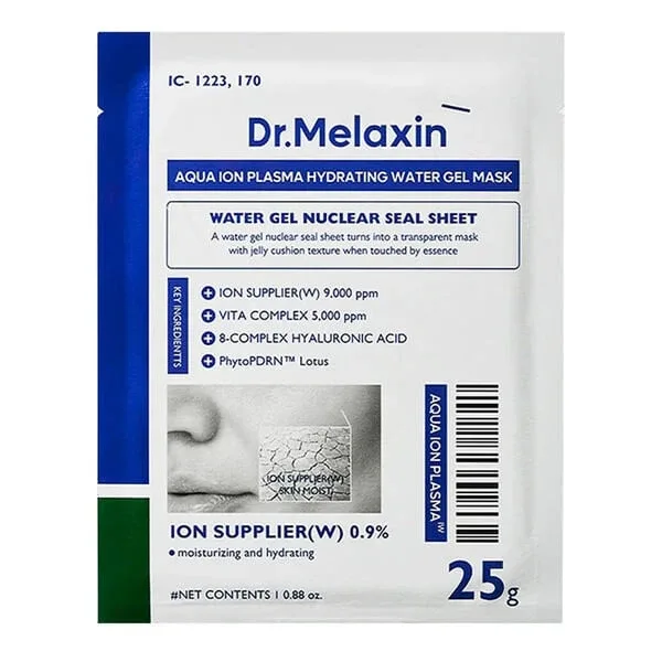 Dr.Melaxin Aqua Ion Plasma Water Hydrating Gel Mask, 5 x 25 g — preț și oferte