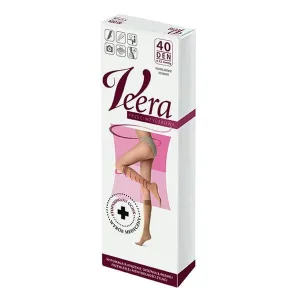 Veera Przeciwżylakowa, șosete de compresie pentru genunchi, 40 DEN, caramel, dimensiunea 1/2 (35-38)