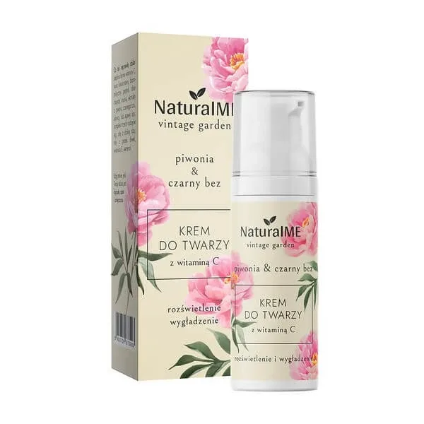 NaturalME Vintage Garden, cremă iluminatoare și netezitoare cu vitamina C, 50 ml — preț și oferte