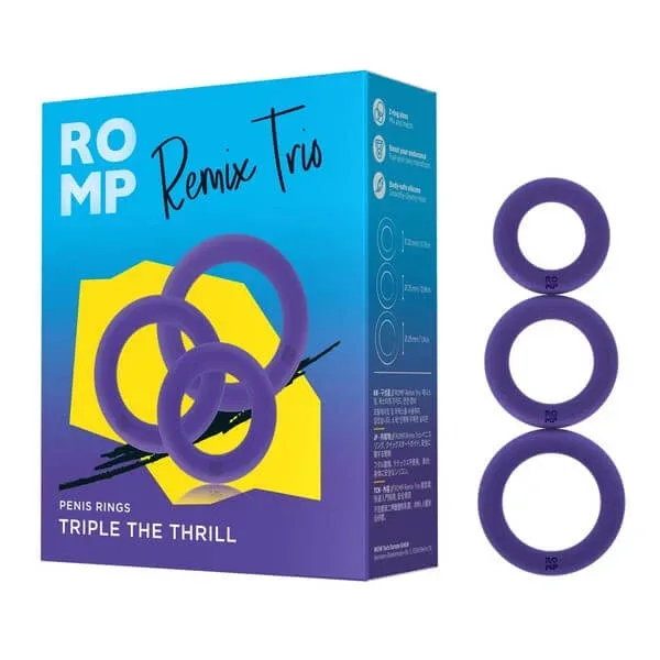 Romp Remix Trio, set inel de erecție, 3 buc. — preț și oferte