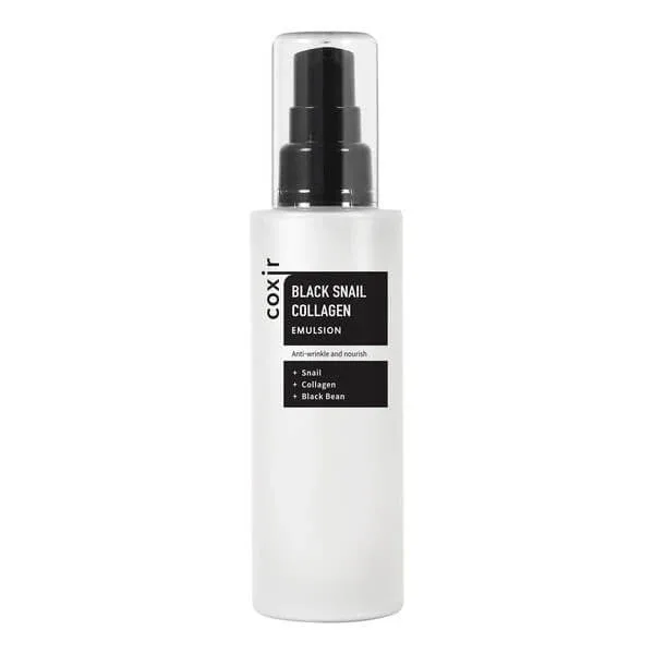 Coxir Black Snail Collagen, emulsie regenerantă cu mucină de melc și colagen, 100 ml — preț și oferte