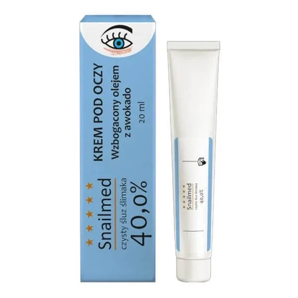 Snailmed, cremă de ochi cu mucus de melc, ulei de avocado și unt de shea, 20 ml — preț și oferte