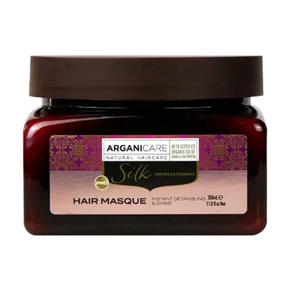 Arganicare Silk, mască de păr cu mătase, 350 ml — preț și oferte