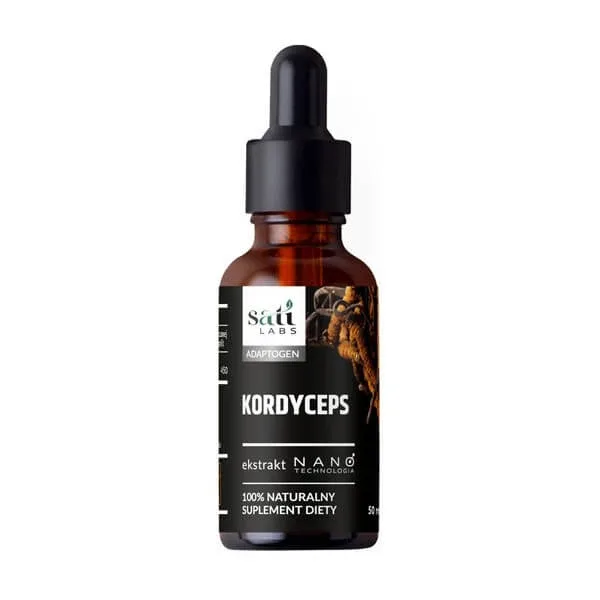 Sati Labs Adaptogen, Nano Cordyceps, picături, 50 ml — preț și oferte