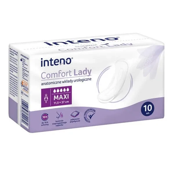 Inteno Comfort Lady, tălpi anatomice urologice, Maxi, 10 buc. — preț și oferte