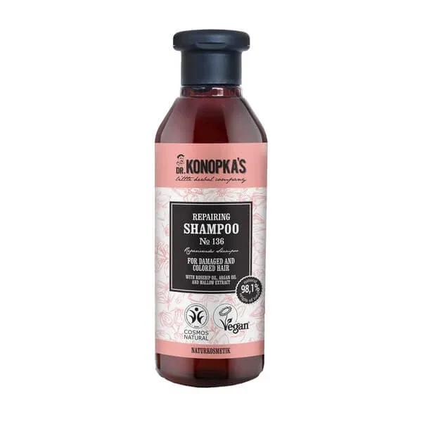 Dr.Konopka's Nº136, șampon regenerant pentru părul deteriorat de colorare, 280 ml Dr. KONOPKA'S — preț și oferte