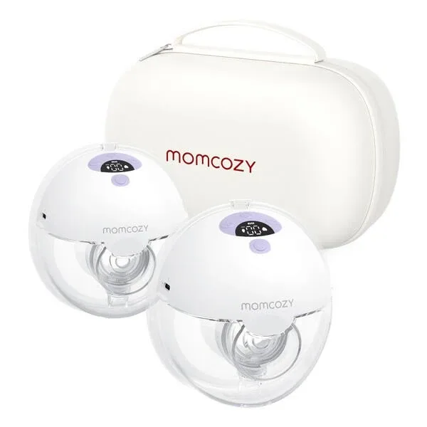 Momcozy M5, pompă de sân dublă, culoare violet, 1 buc. — preț și oferte
