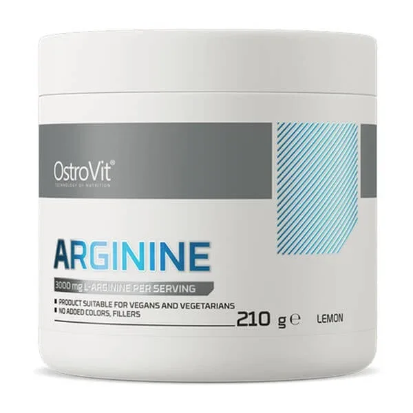 OstroVit Arginină, pulbere, aromă de lămâie, 210 g — preț și oferte