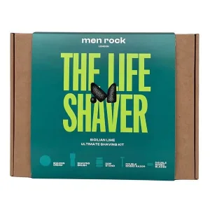 Men Rock Ultimate Shaving Gift Set Sicilian Lime, set cadou pentru bărbierit, 1 buc.
