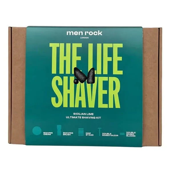 Men Rock Ultimate Shaving Gift Set Sicilian Lime, set cadou pentru bărbierit, 1 buc. — preț și oferte