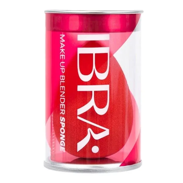 Ibra Makeup Blender Sponge, burete de machiaj, roșu, 1 buc. — preț și oferte