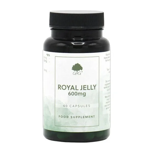 G&amp;G, Royal Jelly Royal Jelly 600 mg, capsule, 60 buc. G&G — preț și oferte