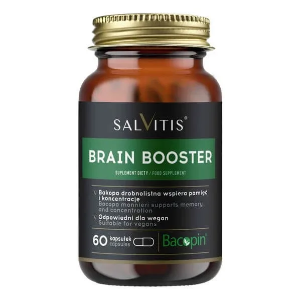 Salvitis Brain Booster, capsule, 60 buc. — preț și oferte