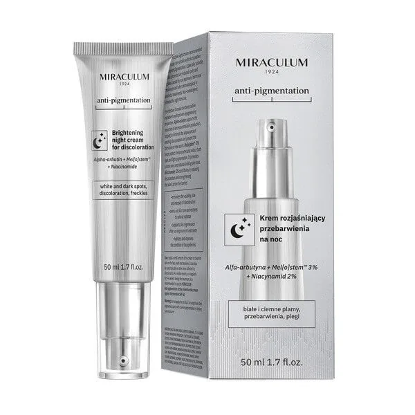 Miraculum Anti-Pigmentare, cremă de noapte iluminatoare, 50 ml — preț și oferte