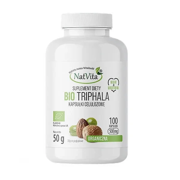 NatVita, Bio Triphala, capsule, 100 buc. — preț și oferte