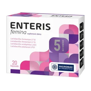 Enteris femina, capsule, 20 buc.