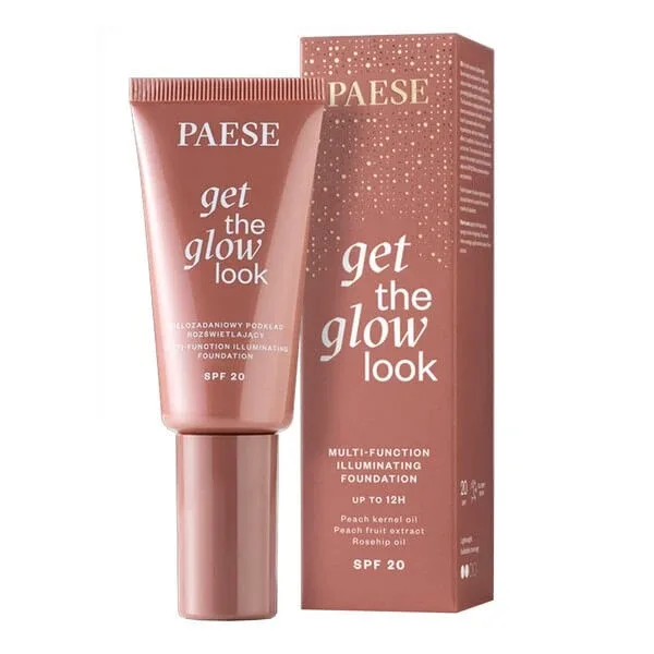 Paese Get The Glow Look, fond de ten iluminator, 0N Bej Neutru, 30 ml — preț și oferte