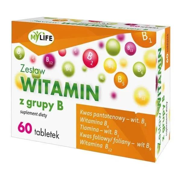 MyLife Set de vitamine B, tablete, 60 buc. — preț și oferte