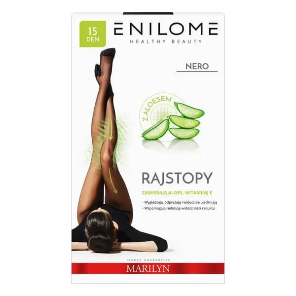 Enilome Healthy Beauty Aloe, dresuri semi-mat, culoare Nero, mărimea S, 15 DEN — preț și oferte